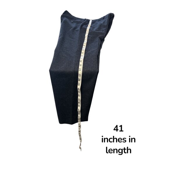 Wills Wool Blend Dress Pants Men’s 32x32 Charcoal Gray Tailored Trousers Portuga - Picture 7 of 8